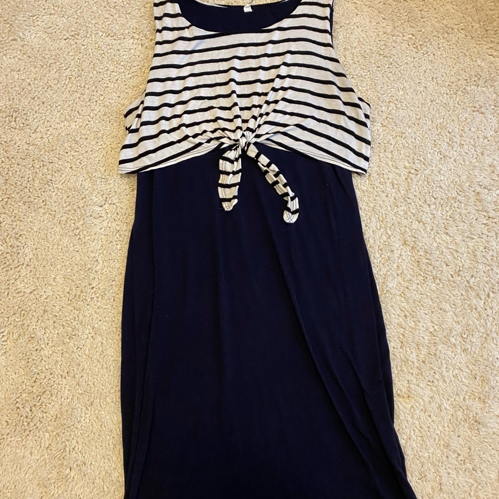 Maternity dress. Pink blush